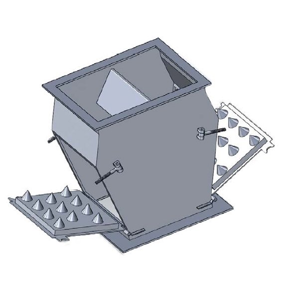 Тип МРГш (исполнение 2) В вертикальный самотек